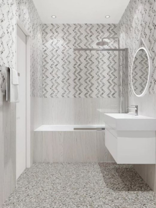 Керамогранит SG526720R Монтиони серый матовый (20см*119,5см*9мм) (7шт/1,673м2) обрезной, м2