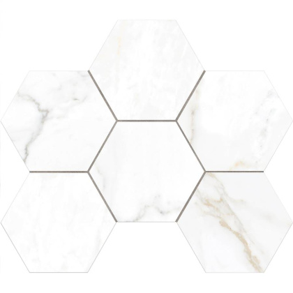 Мозаика ID01 Hexagon 25x28,5 полир. Мозаика ID01 Hexagon 25x28,5 полир.