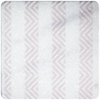 Натуральный мрамор, WHITE MOTIF №8 10x10, Marble