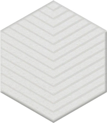 Декор OS\A241\63000 Агуста белый 5,2см*6см*6,9мм (1уп/26шт/8,112м2) матовый, шт