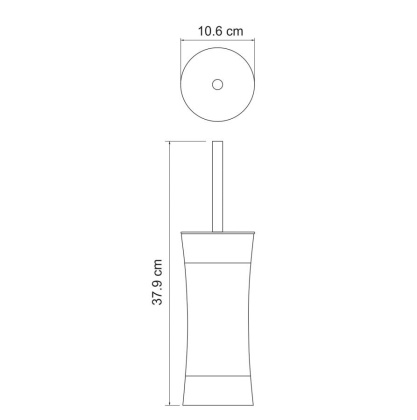 Wern K-7527 Щетка для унитаза Wern K-7527 Щетка для унитаза