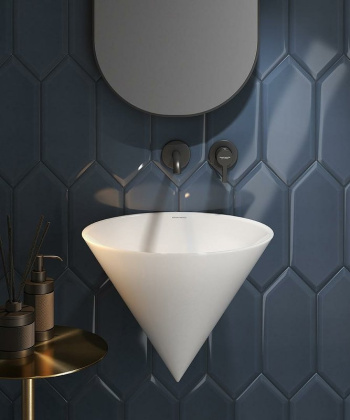 Плитка настенаая 35020 Алмаш синий/голубой (34см*14см*0,92мм) (19шт/0,709м2) глянцевый, м2