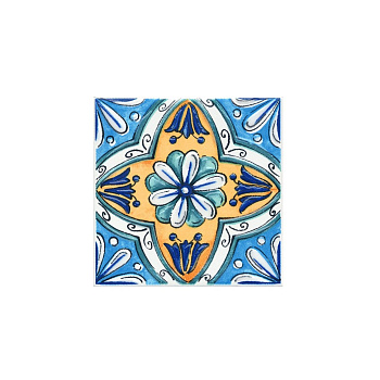 Вставка STG\A489\1146H Капри Майолика 9,8*9,8 (1уп/30шт), шт Вставка STG\A489\1146H Капри Майолика 9,8*9,8 (1уп/30шт), шт