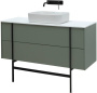 Тумба под раковину Allen Brau Reality 120 1.32008.CGM олива матовый Тумба под раковину Allen Brau Reality 120 1.32008.CGM олива матовый