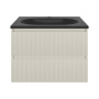 База под раковину Welle 600 подвесная, 2 выкатных ящика soft-close, M.Beige