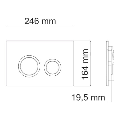Dinkel 58TLT.010.ME.BN01 Система инсталляции для унитазов Dinkel 58TLT.010.ME.BN01 Система инсталляции для унитазов