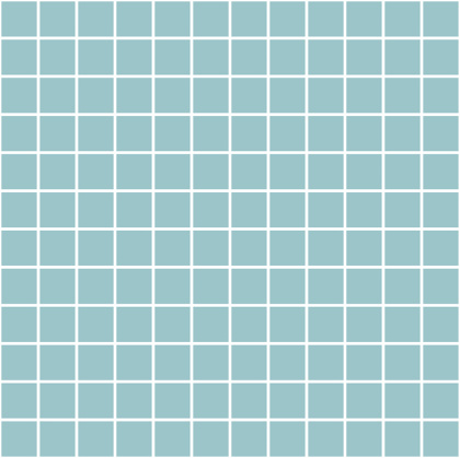 Мозайка Темари 20070 бирюза матовый (12шт-1,066м2) 29,8*29,8*3,5, м2
