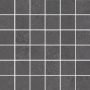 Декор Про Лаймстоун серый темный матовый мозаичный 30x30x0,9