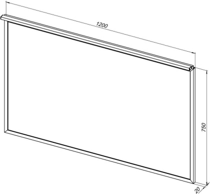 Зеркало Allen Brau Priority 120 1.31018.02 серебро браш