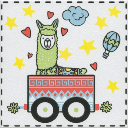 Декор 5 OP\A225\5009 Альпаки Белый (20см*20см*6,9мм) (10шт/0,4м2) ., шт