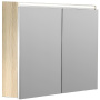 Зеркальный шкаф Vallessi 80 LIGHT OAK с подстветкой 547-L Boheme