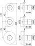 Смеситель для ванны с душем Paffoni Modular Box MDE018CR Смеситель для ванны с душем Paffoni Modular Box MDE018CR