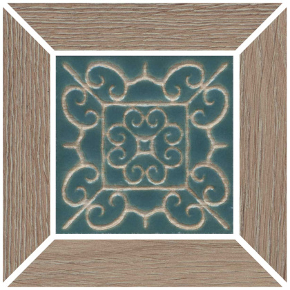 Вставка Тровазо наборный коричневый тёмный матовый 13x13x0,9 Вставка Тровазо наборный коричневый тёмный матовый 13x13x0,9