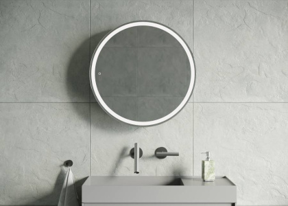 Зеркальный шкаф Creto Tour с LED-подсветкой D600