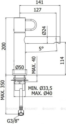 Смеситель для раковины Paffoni Joker JK071NO