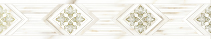 10200000102 Бордюр кер. Calacatta Gold GT _ 7,5*40 _ 1 \20
