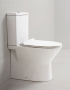 Сиденье дюропласт, soft close, металлическое крепление BB2111SC