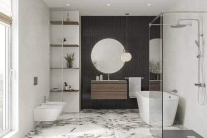 Плитка Aquarelle White 5,8х24