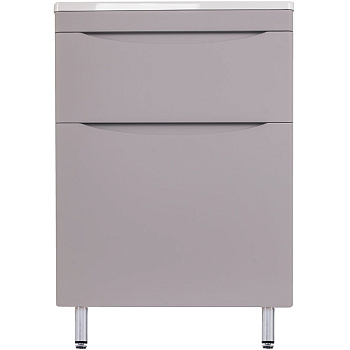 Тумба напольная Creto Oro 60 см 24-ST60-GR серый люкс Тумба напольная Creto Oro 60 см 24-ST60-GR серый люкс