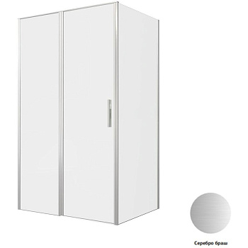 Душевой уголок Allen Brau Priority 120x90 3.31032.BA + 3.31044.BA серебро браш