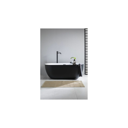 Акриловая ванна Aquanet Delight 170x78 черный матовый