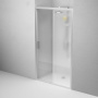 W90G-110-1-195MM Gem Solo Дверь душевая 110х195, стекло матовое, профиль матовый Хром