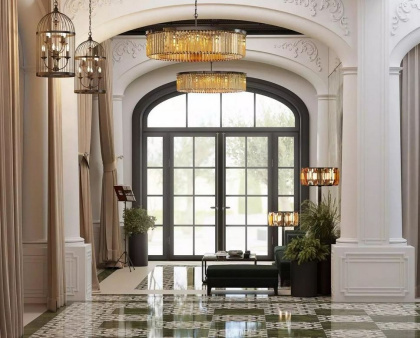 Керамический гранит SG649222R Риальто Нобиле зеленый темный лаппатированный (60см*60см*9мм) (5шт/1,8, м2