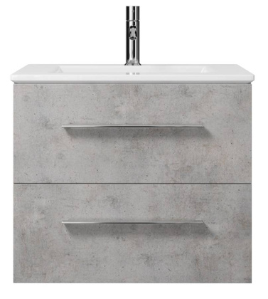Тумба под раковину Creto Ares 60 серая Тумба под раковину Creto Ares 60 серая