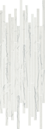 Мозаика Шарм Эдванс Стрип Платинум Уайт люкс 26*75 (5шт/0,785м2), м2