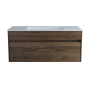 База под раковину Chiara 1000 подвесная, 1 выкатной ящик soft-close, C.Oak