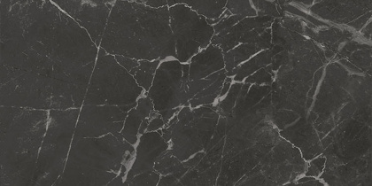 Плинтус Коррер чёрный глянцевый обрезной 30x15x1,7