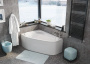 Акриловая ванна VAGNERPLAST SELENA 160x105 Left