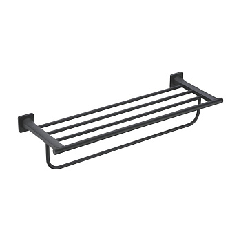 Полотенцедержатель с полкой, RG1508H Rose, Черный