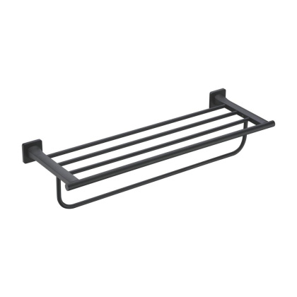 Полотенцедержатель с полкой, RG1508H Rose, Черный
