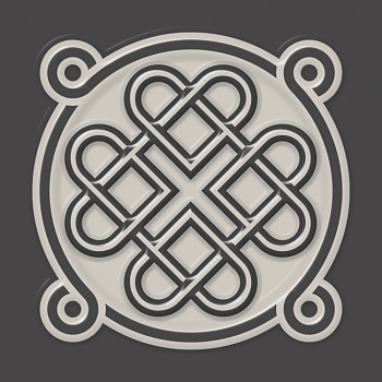 Декоративная вставка Celt Grey 5,8x5,8x7 непол.