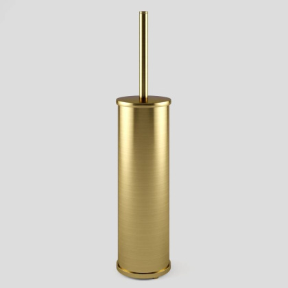 K-1027BRUSHED GOLD  Щетка для унитаза напольная K-1027BRUSHED GOLD  Щетка для унитаза напольная
