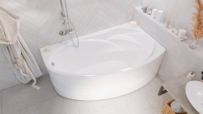 Акриловая ванна 1Marka Julianna 160х95 R 01дж1695п