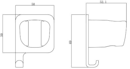 Держатель для душа Allen Brau Infinity 5.21B17-31 черный матовый Держатель для душа Allen Brau Infinity 5.21B17-31 черный матовый