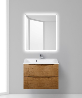 Раковина из литьевого мрамора BelBagno BB750/450-LV-MR-PR