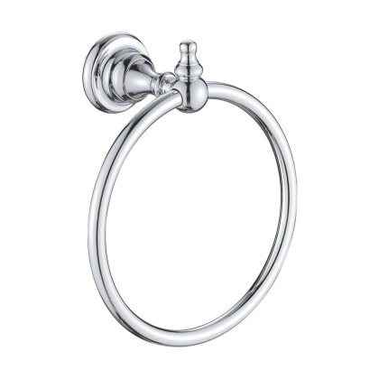 Полотенцедержатель в форме полукольца удлиненный, RG1106 Rose, Хром