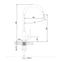 Смеситель для кухни Agger Splendid A0900133 Смеситель для кухни Agger Splendid A0900133
