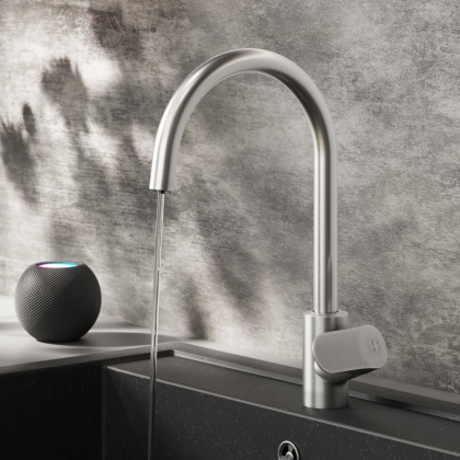 Смеситель Для кухни с каналом для питьевой воды, сатин F8007711 Like