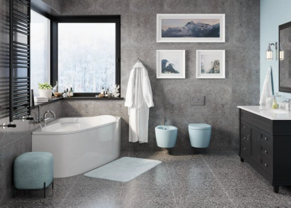 Акриловая ванна VAGNERPLAST SELENA 160x105 Right