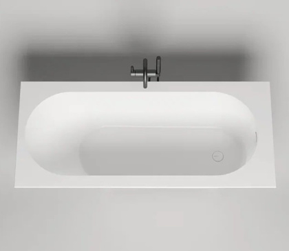 Ванна из литьевого мрамора Salini Ornella Kit 170х80 102414M матовая