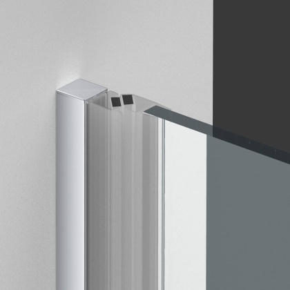 Душевая дверь Alpha VDP-3AL950MT , хром, стекло текстурное Душевая дверь Alpha VDP-3AL950MT , хром, стекло текстурное