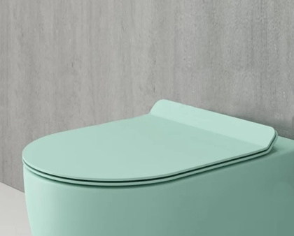 Taormina/Jet Flush/Parma Сиденье с крышкой плавн. опускание, дюропласт, мат. мятный, A0336-033, шт