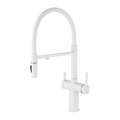 Смеситель для кухни с гибким изливом ROSE R358 R358C