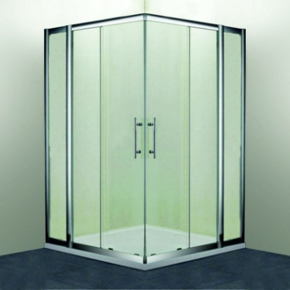 Душевой уголок RGW HO-311, 030631133-11, 130 х 130 x 195 см, дверь раздвижная, стекло прозрачное, хром
