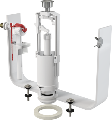 Выпускной комплект со стоп кнопкой,впускной механизм 