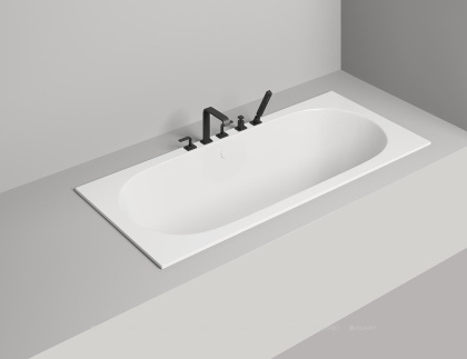 Ванна из литьевого мрамора Salini Ornella Axis 180х80 103421M матовая